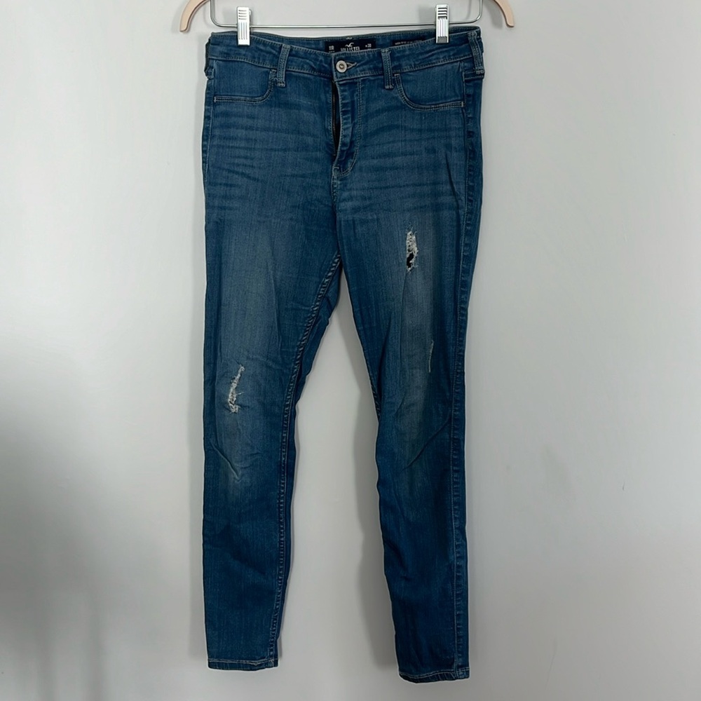 Mid Wash Hollister Jean Leggings